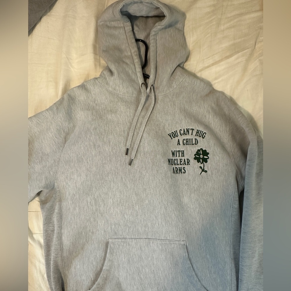 Mister Green/Online Ceramics Gray Sweatshirt ‘Nuclear Arms’ XL